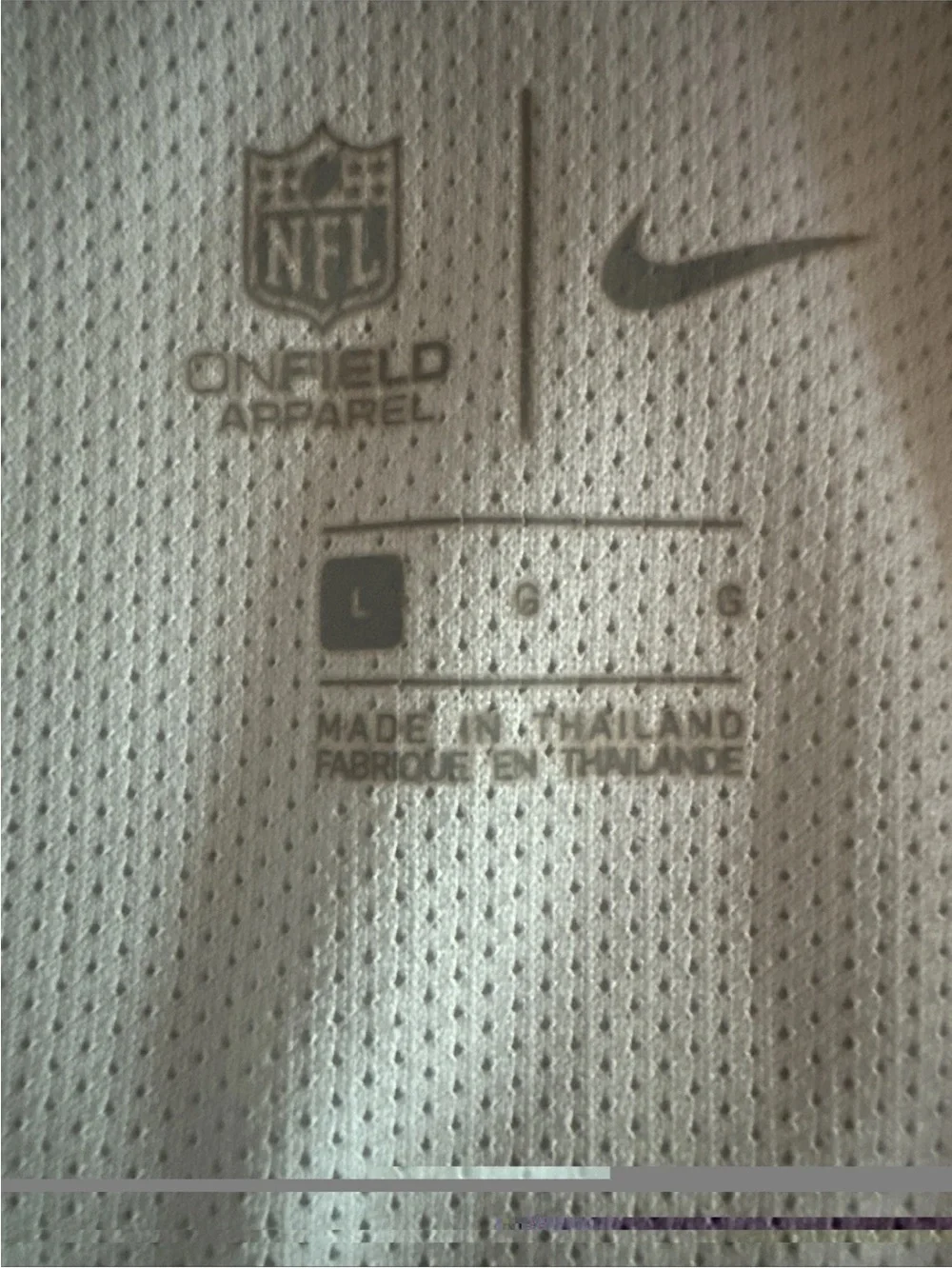 Nike Buffalo Bills NFL On Field Engineered Quarter Zip Travel Jacket Vented L
